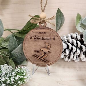 Ski Ornament *Handcrafted*